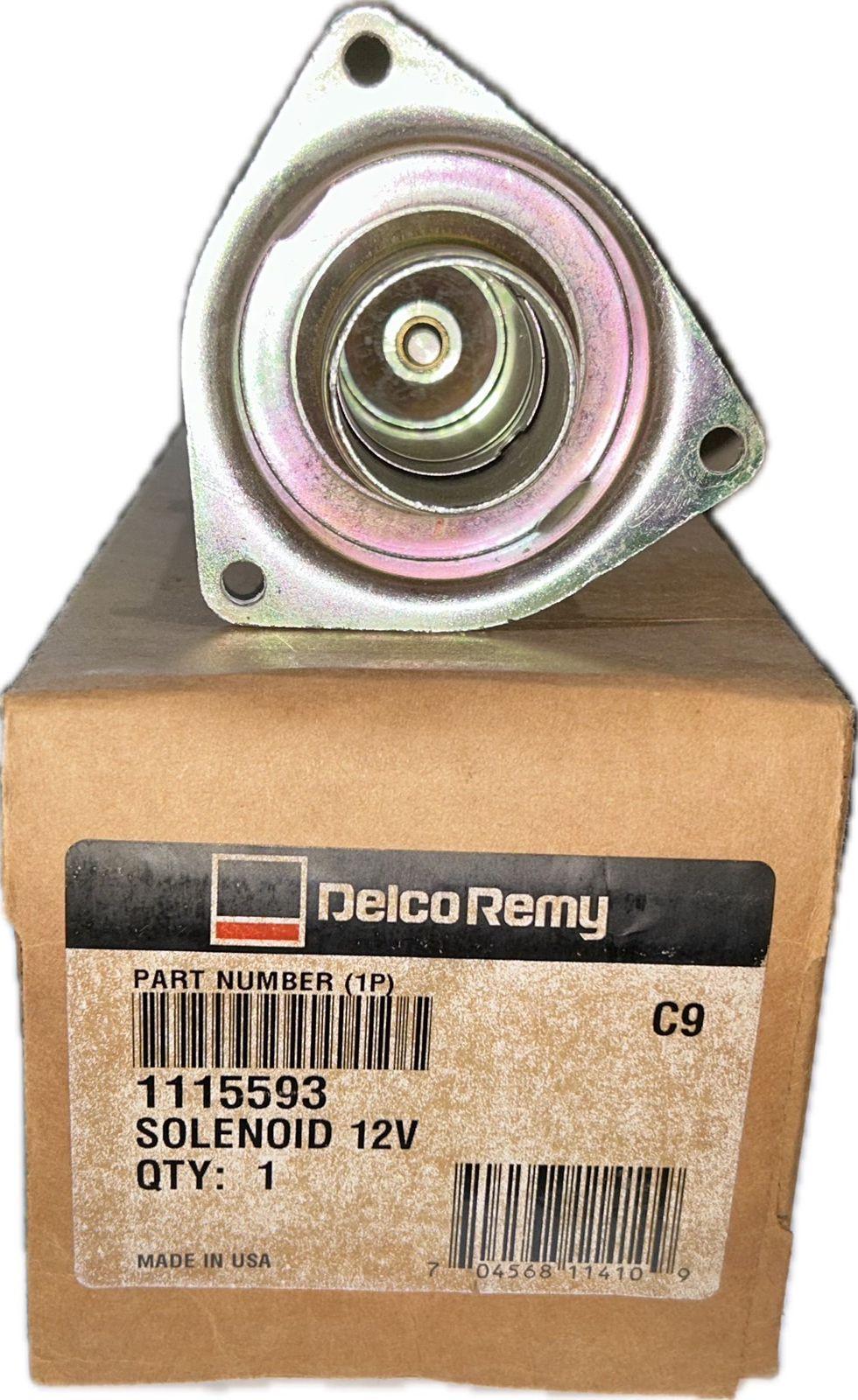 SOLENOID DELCO REMY 1115593 ORIGINAL MADE IN USA